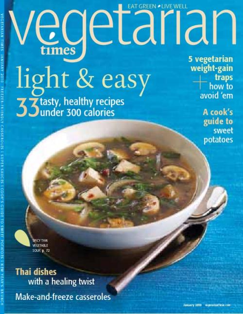 Jan/Feb Issue of Vegetarian Times