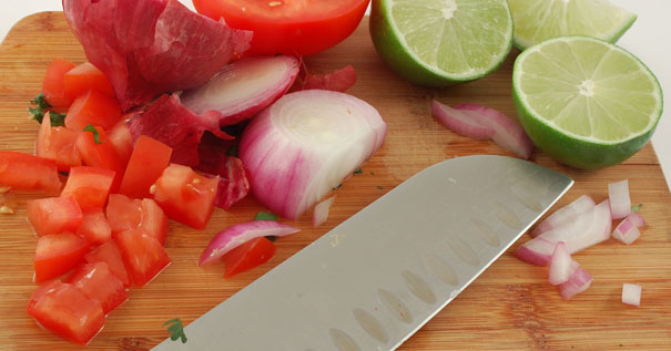 Happy Herbivore cutting board
