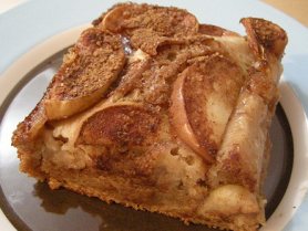Fat-Free Apple-Cinnamon Coffee Cake