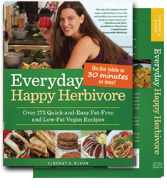 Low-Fat Back to Basics Photo of the book cover Everyday Happy Herbivore
